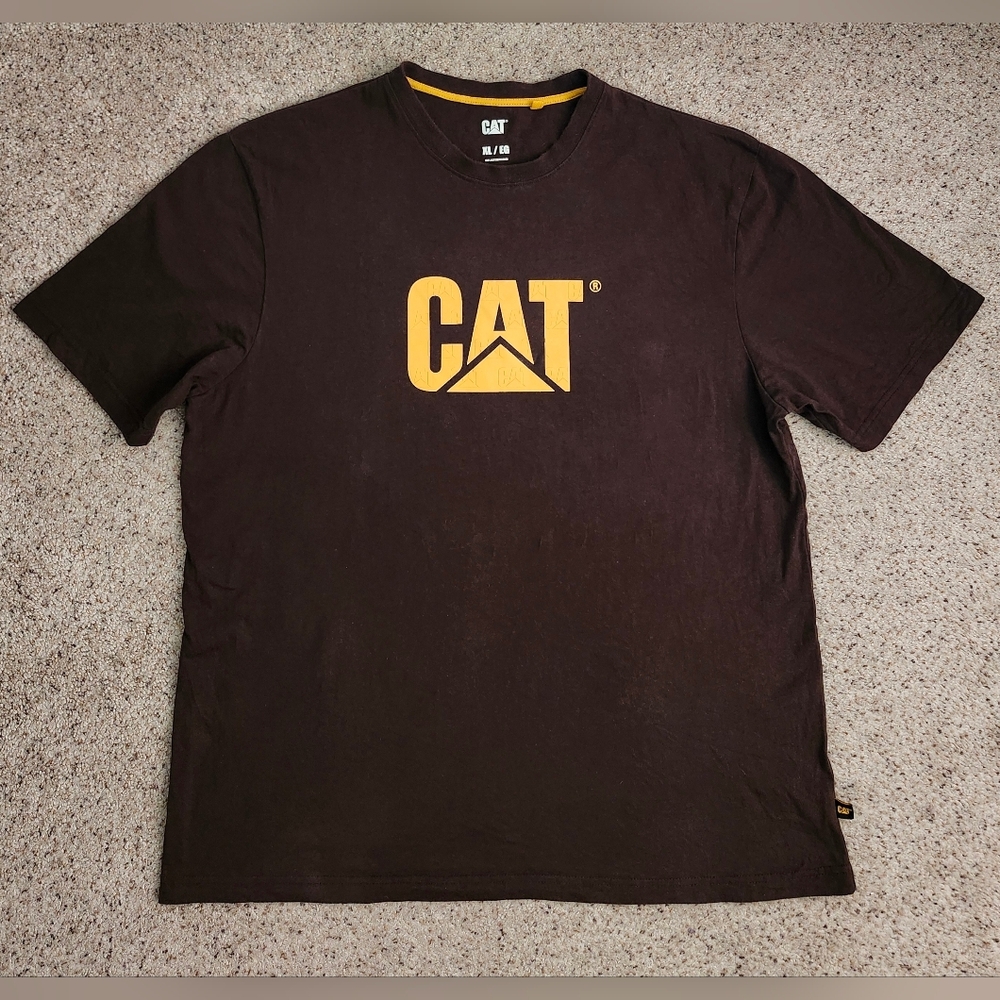 CAT Brown Short Sleeve Tee